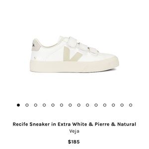 Recife Sneaker in Extra White and Pierre and Natural